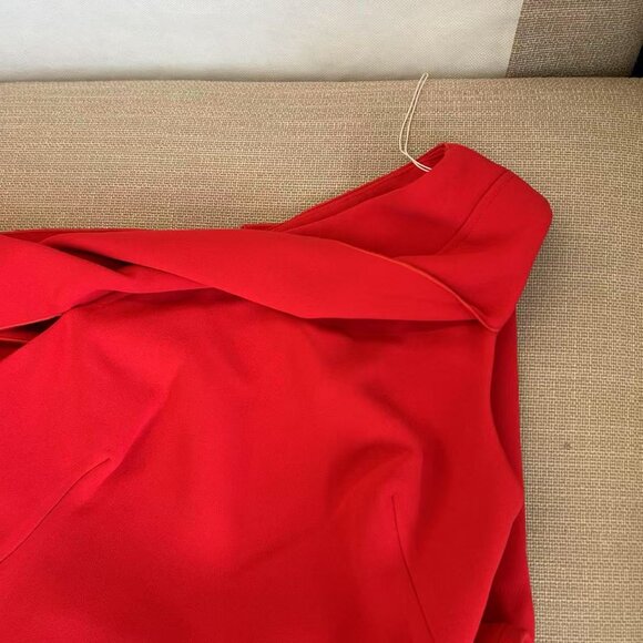 Acler Williamston Maxi Dress Gown Cherry Red AU10/US6 Wedding Event Party Cockta - Picture 4 of 8